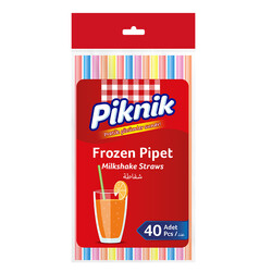 Piknik - 1358 P Piknik Frozen Straws 40 pcs