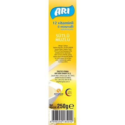 Arı Sütlü Muzlu Pirinç Unu 250 g - 4