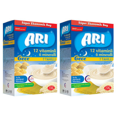 Arı Sütlü 7 Tahıllı Pirinç Unu 500 g 2'li - 1