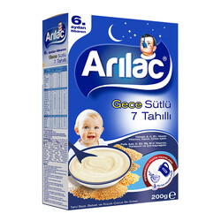 Arılac Instant Infant Cereal with Milk 7 Cereals 200 G - Thumbnail