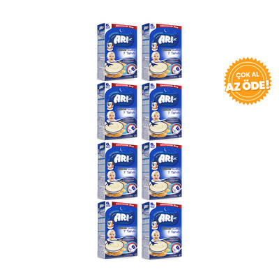 Arılac 7 Grain Night Instant Infant Cereal 400 g 8 pcs - 1