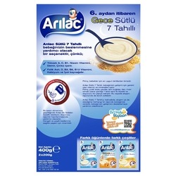 Arılac Instant Infant Cereal with Milk 7 Cereals 400 G - Thumbnail