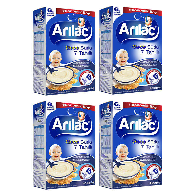 Arılac 7 Tahıllı Gece Kaşık Maması 400 G 4