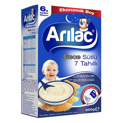 Arılac - Arılac 7 Tahıllı Gece Kaşık Maması 400 g