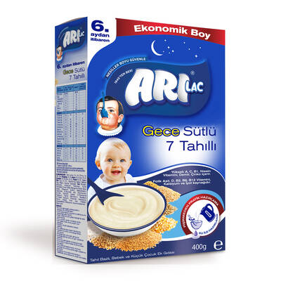 Arılac - Arılac 7 Tahıllı Gece Kaşık Maması 400 g