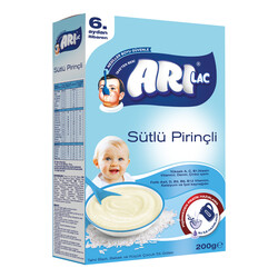 Arılac - Arılac Instant Infant Cereal with Milk Rice 200 G