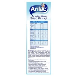 Arılac Instant Infant Cereal with Milk Rice 400 G - Thumbnail