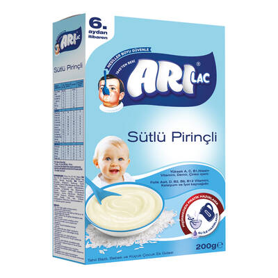 Arılac Sütlü Pirinçli Kaşık Maması 200 g - 1