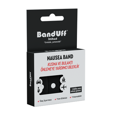 Banduff - Banduff Bulantı Bilekliği Siyah