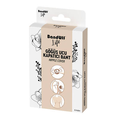 Banduff - Banduff Göğüs Ucu Gizleme Bandı 8'li