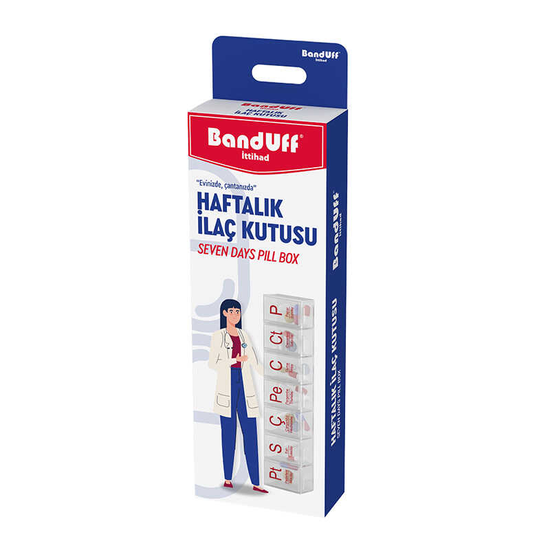 Banduff Haftalık İlaç Kutusu