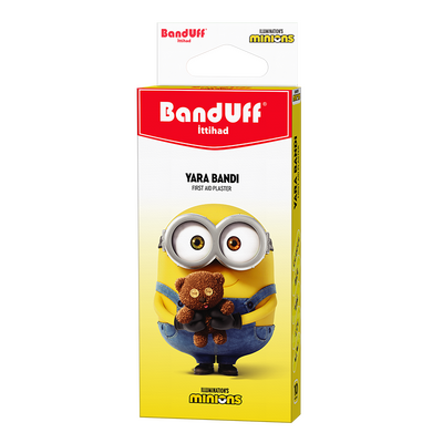 Banduff - Banduff Minions Teddy Bear Yara Bandı 10'lu