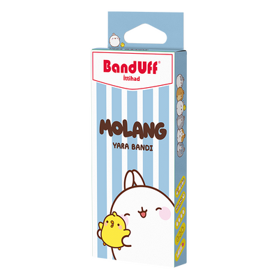 Banduff - Banduff Molang Mavi Yara Bandı 10'lu