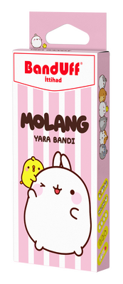 Banduff - Banduff Molang Pembe Yara Bandı 10'lu