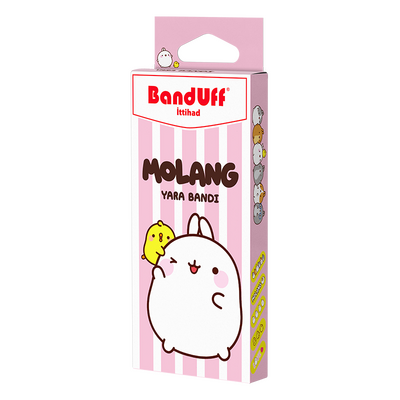 Banduff - Banduff Molang Pembe Yara Bandı 10'lu