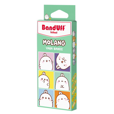 Banduff - Banduff Molang Yeşil Yara Bandı 10'lu