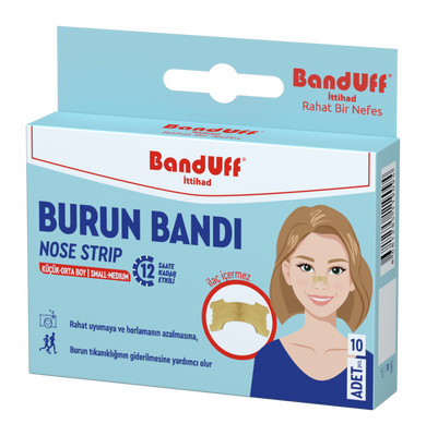Banduff - Banduff Sağlık Burun Bandı Küçük/Orta