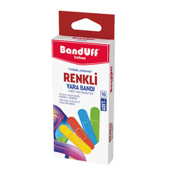 Banduff - Banduff Colored First Aid Plaster 10 pcs