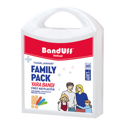 Banduff - Banduff Family Pack First Aid Plaster 60 pcs