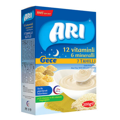 Arı Milk 7 Grain Night Rice Flour 200 g - 1