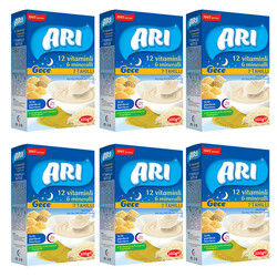 Arı - 7 Grains Night Rice Flour with Royal Jelly 250 g 6 Pieces