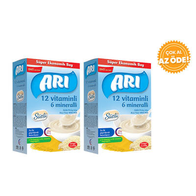 Arı Milk Rice Flour 500 g 2 pcs - 1