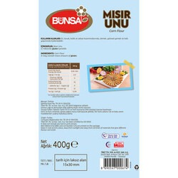 Bünsa Roasted Corn Flour 400 g - Thumbnail