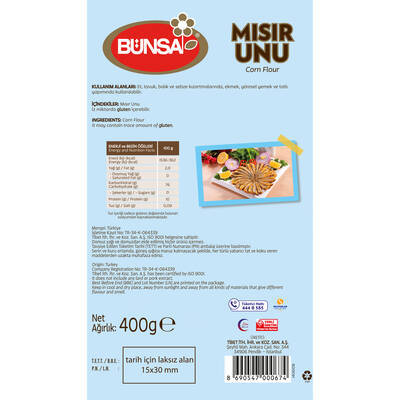 Bünsa Roasted Corn Flour 400 g - 2
