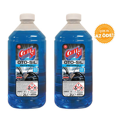 Camsil - Camsil Auto-Wipe Antifreeze Glass Water 2 L 2 Pcs