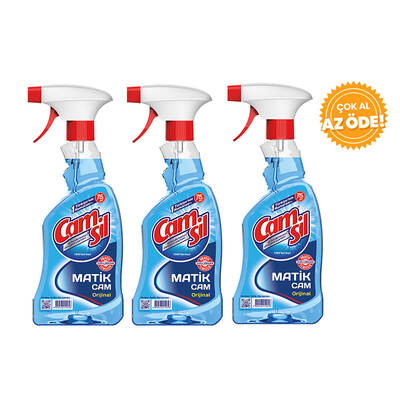 Camsil Window Cleaner 500 ml x 3 (Foam Sprayer) - 1