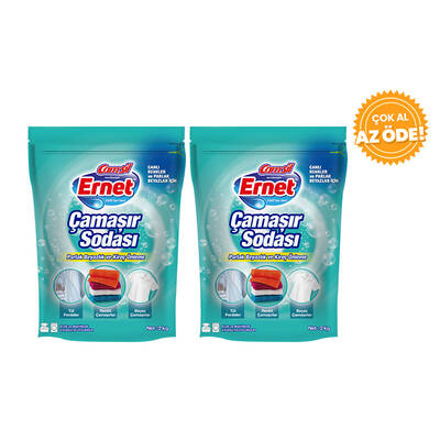 Ernet - Ernet Washing Soda 2 kg 2 packs