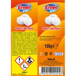 Ernet Tablet Naftalin 100 g - Thumbnail