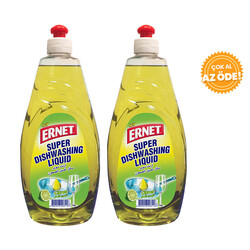 Ernet - Ernet Dishwashing Liquid Citrus 735 ml 2 pcs