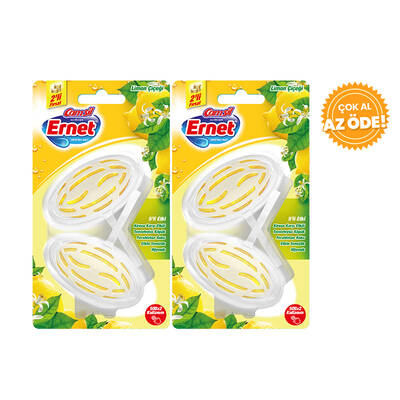 Ernet Klozet Blok Limon Çiçeği 2x40 g 2'li - 1