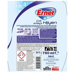 Ernet Multi Purpose Cleaner Hygienic 750 ml - Thumbnail