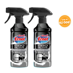 Ernet - Ernet Pro Active Stainless Steel & Built-in Cleaner 435 ml 2 pcs