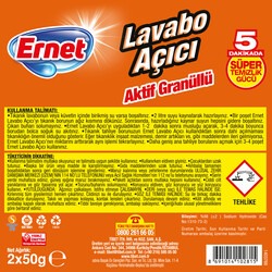 Ernet Lavabo Açıcı Granül 2x50 g - Thumbnail