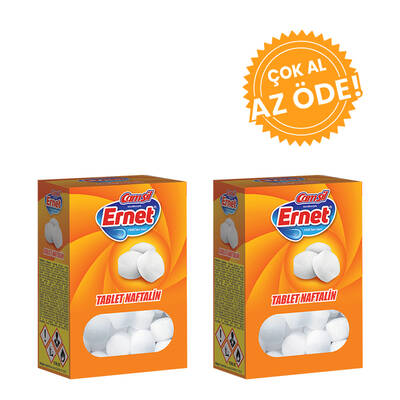 Ernet - Ernet Tablet Naftalin 100 g 2'li