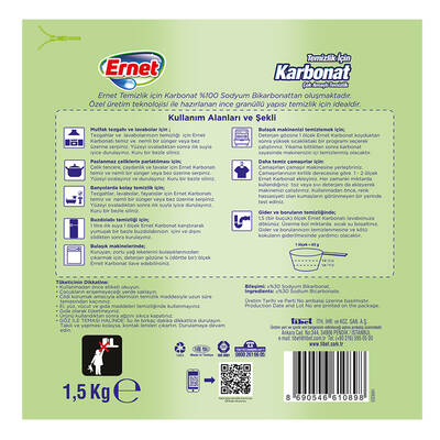Ernet Temizlik İçin Karbonat 1,5 kg - 2