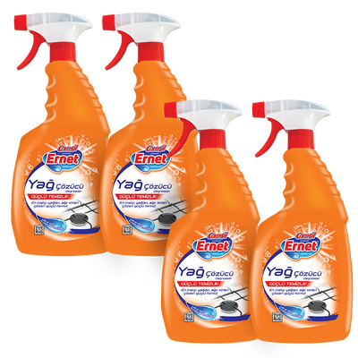 Ernet Yağ Çözücü 750 ml 4'lü - 1