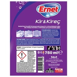 Ernet - Ernet Yağ Çözücü 750 ml + Kir & Kireç Çözücü 750 ml (1)