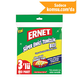 Ernet - Ernet Super Absorbent Cleanıng Cloths 3 Pcs