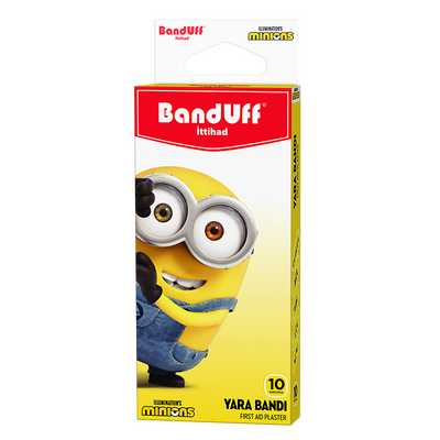 Banduff Minions Smile Band-Aids 10 pcs - 1