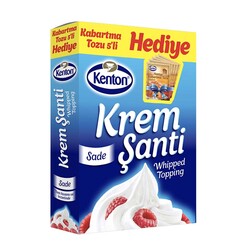 Kenton - Kenton Whipped Cream Plain 150 g + Baking Powder 5 Pack Promotional Gift