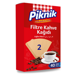 Piknik - Piknik Filter Coffee Paper NO:2 Pack Of 4O