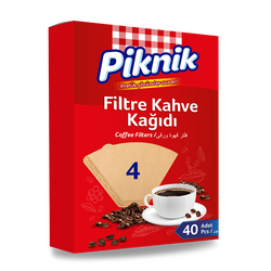 Piknik - Piknik Filter Coffee Paper NO:4 Pack Of 4O
