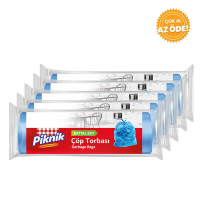 Piknik Standard Garbage Bag Outsize 10pcs 5pcs - 1
