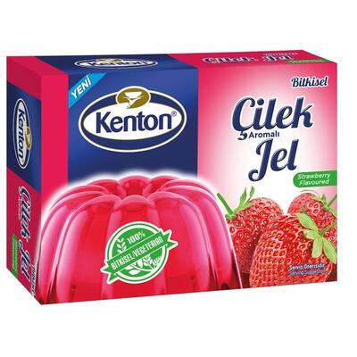 Kenton - Kenton Bitkisel Jel Çilek 100 g