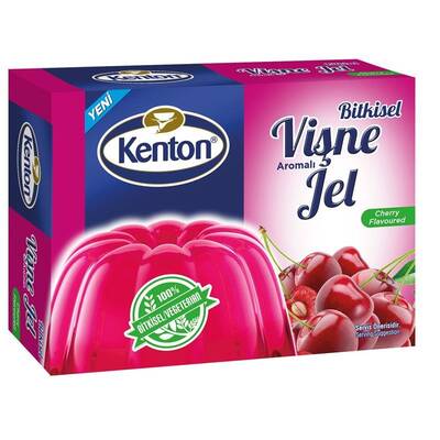 Kenton - Kenton Bitkisel Jel Vişne 100 g