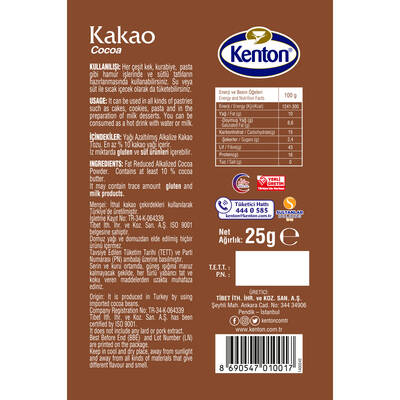 Kenton Cocoa 25 g - 2